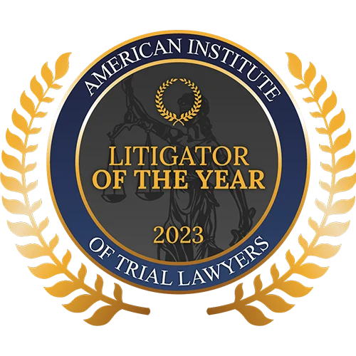 Litigator of the Year Badge